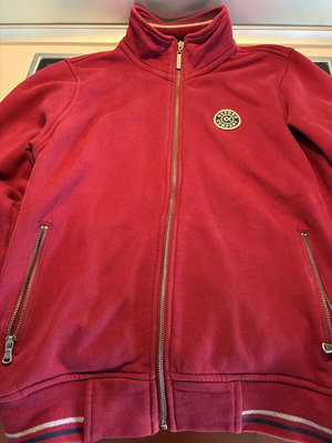 Oxford Company cardigan burgundy like new, size M