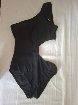 Women's one-piece swimsuit like new, black, size S