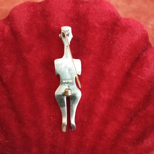 Lalaunis A21 950 vintage brooch used