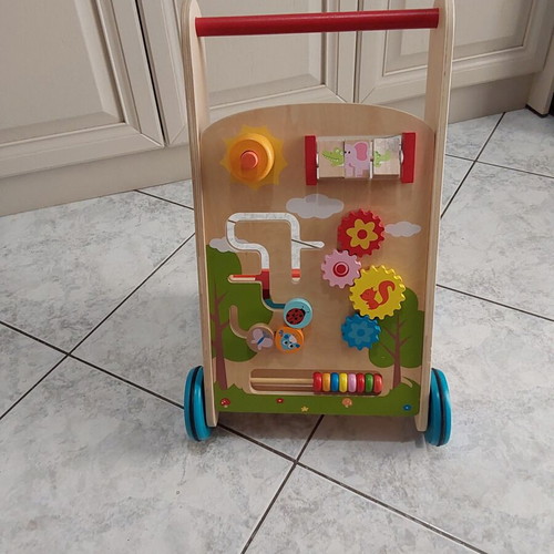 Lelin Wooden Activity Walker like new