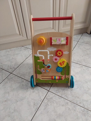 Lelin Wooden Activity Walker like new