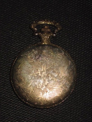WFPW Quartz pocket watch used, 5.4 cm diameter