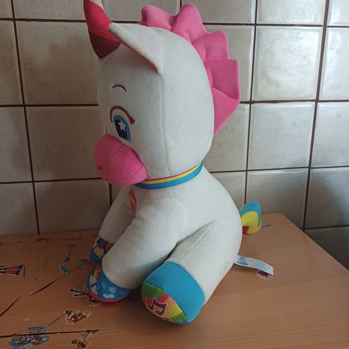 Unicorn plush toy AS company's like new