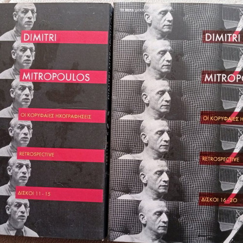 Dimitri Mitropoulos Collectors Series: Top Recordings like new