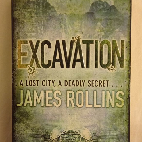 Βιβλίο Excavation James Rollins μεταχειρισμένο, αγγλικά