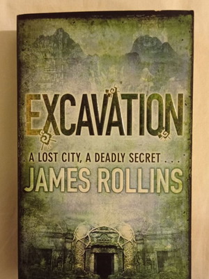 Excavation book by James Rollins used, English