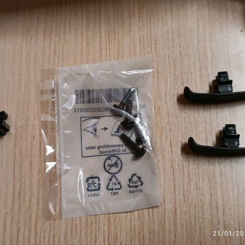 LG TV stands for 50' or 55' new with screws, set of 2