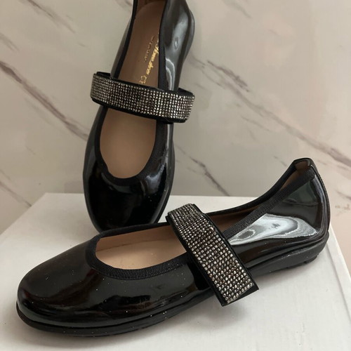 Lapin black ballerina shoes size 34 like new