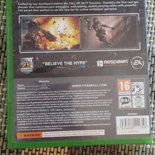 Titanfall Xbox One game