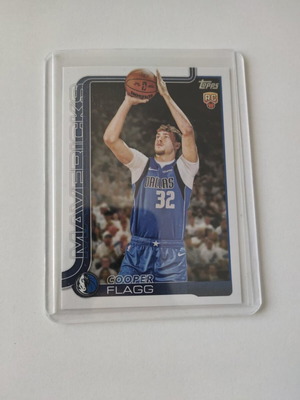Topps Flagship NBA Basketball 2025-26 Cooper Flagg Base Rookie Card like new