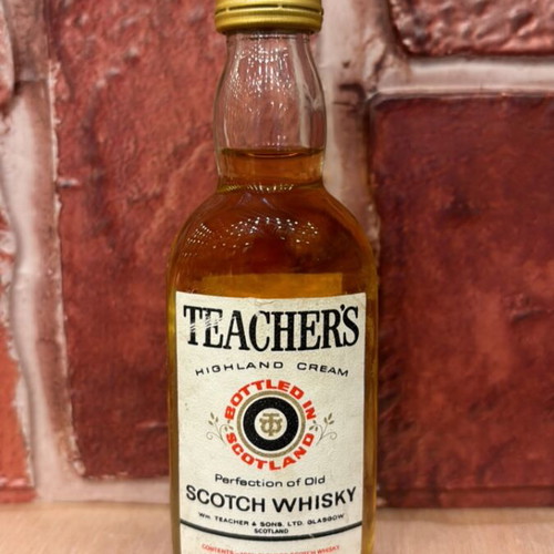Teacher’s whisky miniature 50ml new