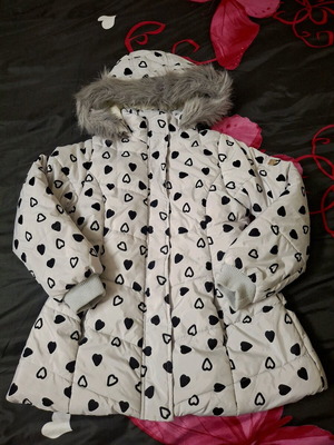 Alouette kids jacket for 12 years with detachable hood like new