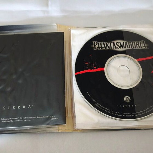 Phantasmagoria παιχνίδι PC μεταχειρισμένο, περιπέτεια, Sierra big box