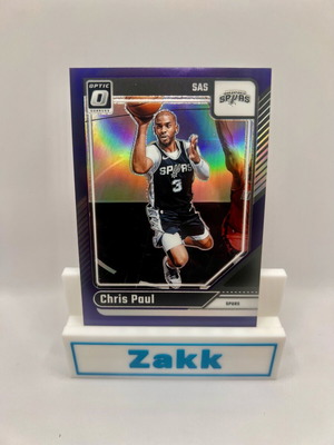 2024-25 Panini Donruss Optic Chris Paul #134 Purple Prizm like new