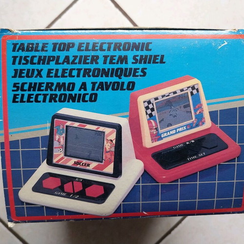 Old LCD Space Invader boxed new, fully functional