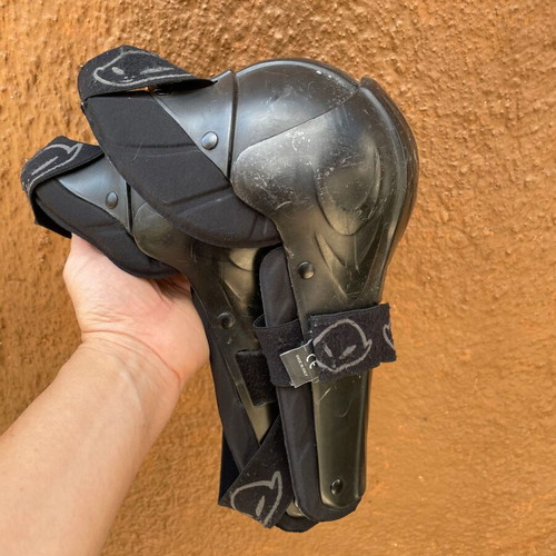 UFO motocross chest protector and knee guards