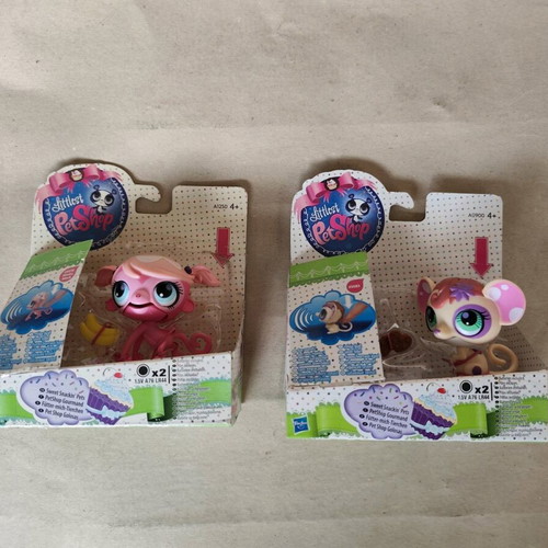 Hasbro Littlest Pet Shop figures with sound, new, set of 2