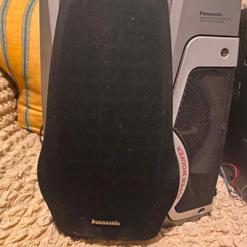Panasonic SB-AK45 floor speakers with Super Woofer, like new