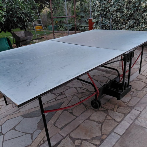 Kettler Table Tennis Table used, foldable with wheels