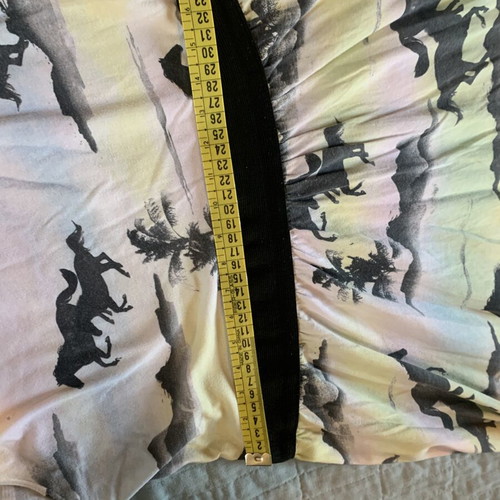 H&M organic cotton skater dress XS used, colorful