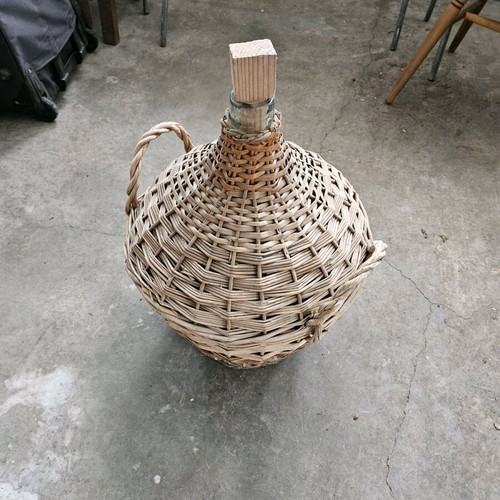 Wicker Wine Lamintzana Vintage New