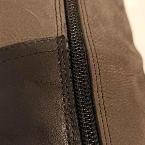 Bournazos boots new, leather, size 40, black and gray
