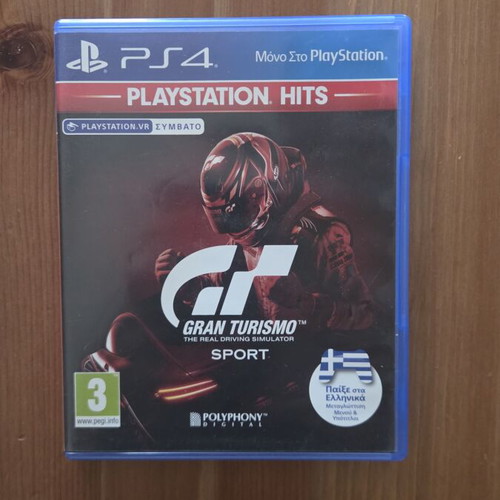 Gran Turismo Sport PS4 game used, racing