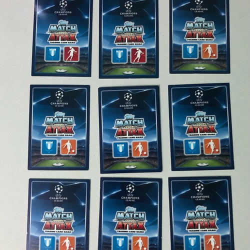Match Attax 2015/16 Malmo FF set 9 cards like new