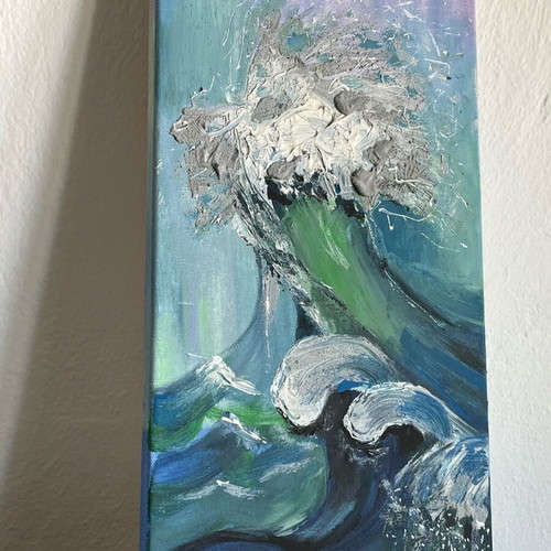 Acrylic painting on canvas like new