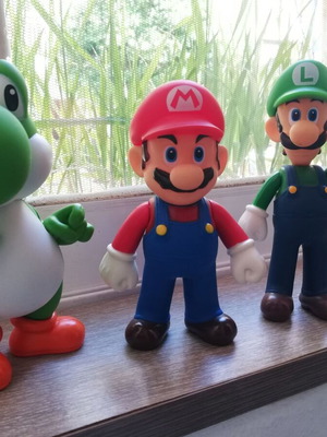 Φιγούρες Super Mario σαν καινούργιο, σετ 3