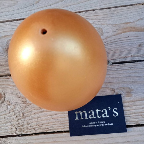 Golden decorative Easter egg 16cm new