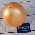 Golden decorative Easter egg 16cm new