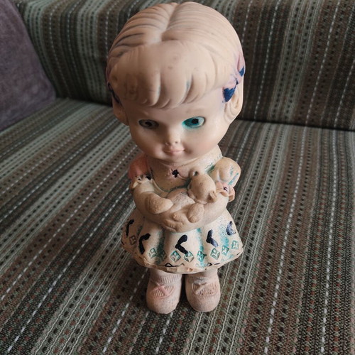 Vintage doll from the 1960s, German origin