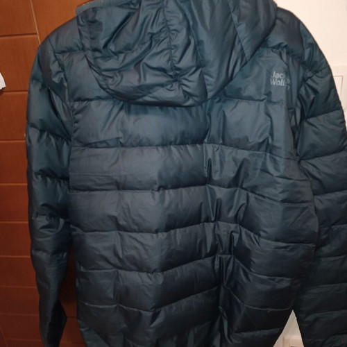 Jack Wolfskin Helium Men XL navy blue down jacket used