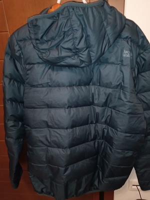 Jack Wolfskin Helium Men XL navy blue down jacket used