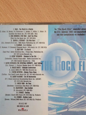 Rock Files CD used, collection