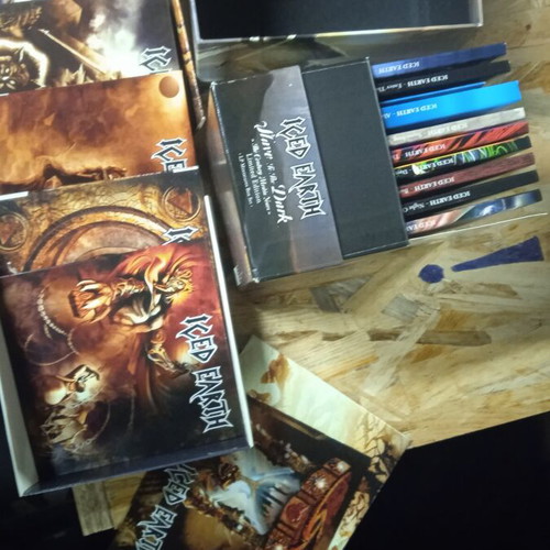 Iced Earth Box Sets - Slave to the Dark + Box of the Wicked