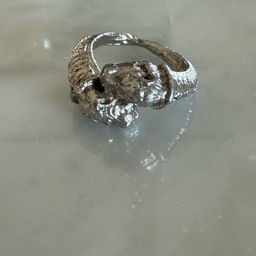 Vintage ring like new, silver