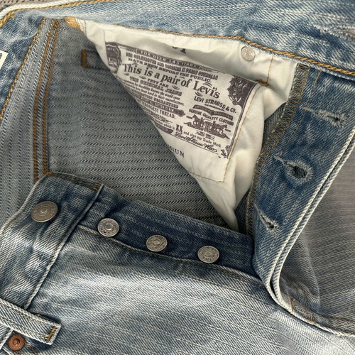 Levi's 501 Jeans Size 27x31 New Blue