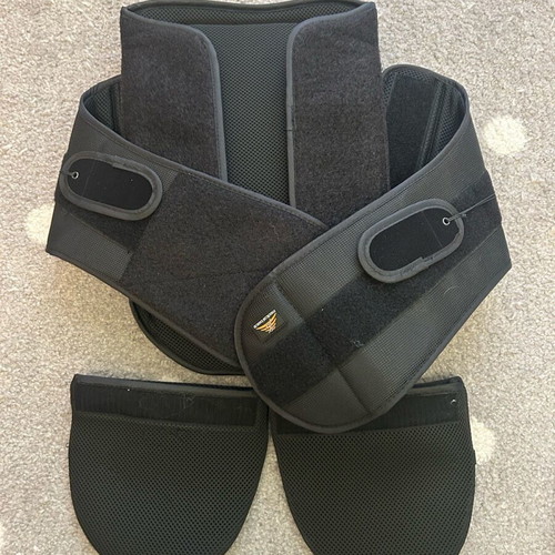 Medical Brace Waist Brace new with mesh fabric and adjustable straps