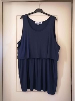 Old Navy Maternity Nursing Shirt dark blue XXL like new, viscose