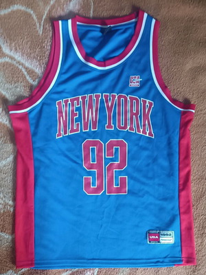 Fishbone basketball jersey New York size M like new