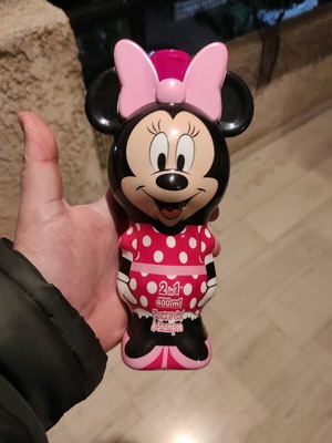 Disney Original Minnie Gel & Shampoo 2D New
