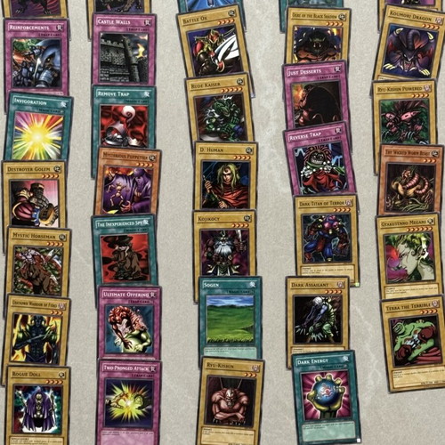 Yu-Gi-Oh! vintage cards used lot 130+ from 2002-2004