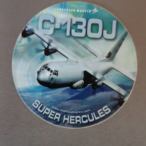 C-130 Super Hercules Lockheed Martin sticker new, collectible
