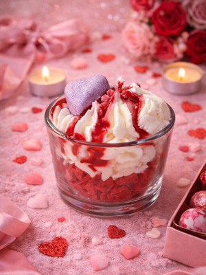 Χειροποίητο αρωματικό κερί σόγιας με άρωμα σουφλέ κολοκύθας 150g