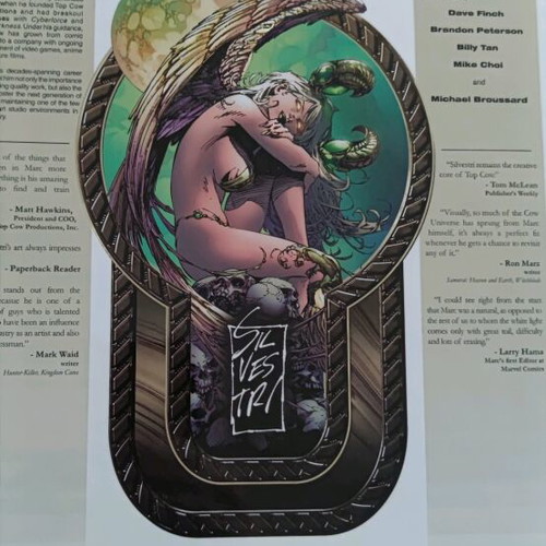 The Art Of Marc Silvestri hardcover new, English