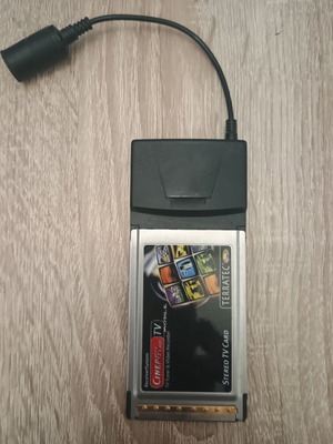Terratec Cinergy 400 TV used, analog TV for laptop