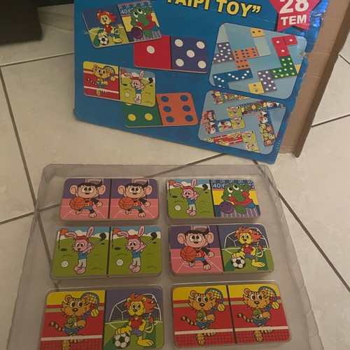 Wooden puzzle 'Find the Pair' for ages 3+, like new
