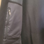 Mountain Hardwear fleece windstopper vest, black, L